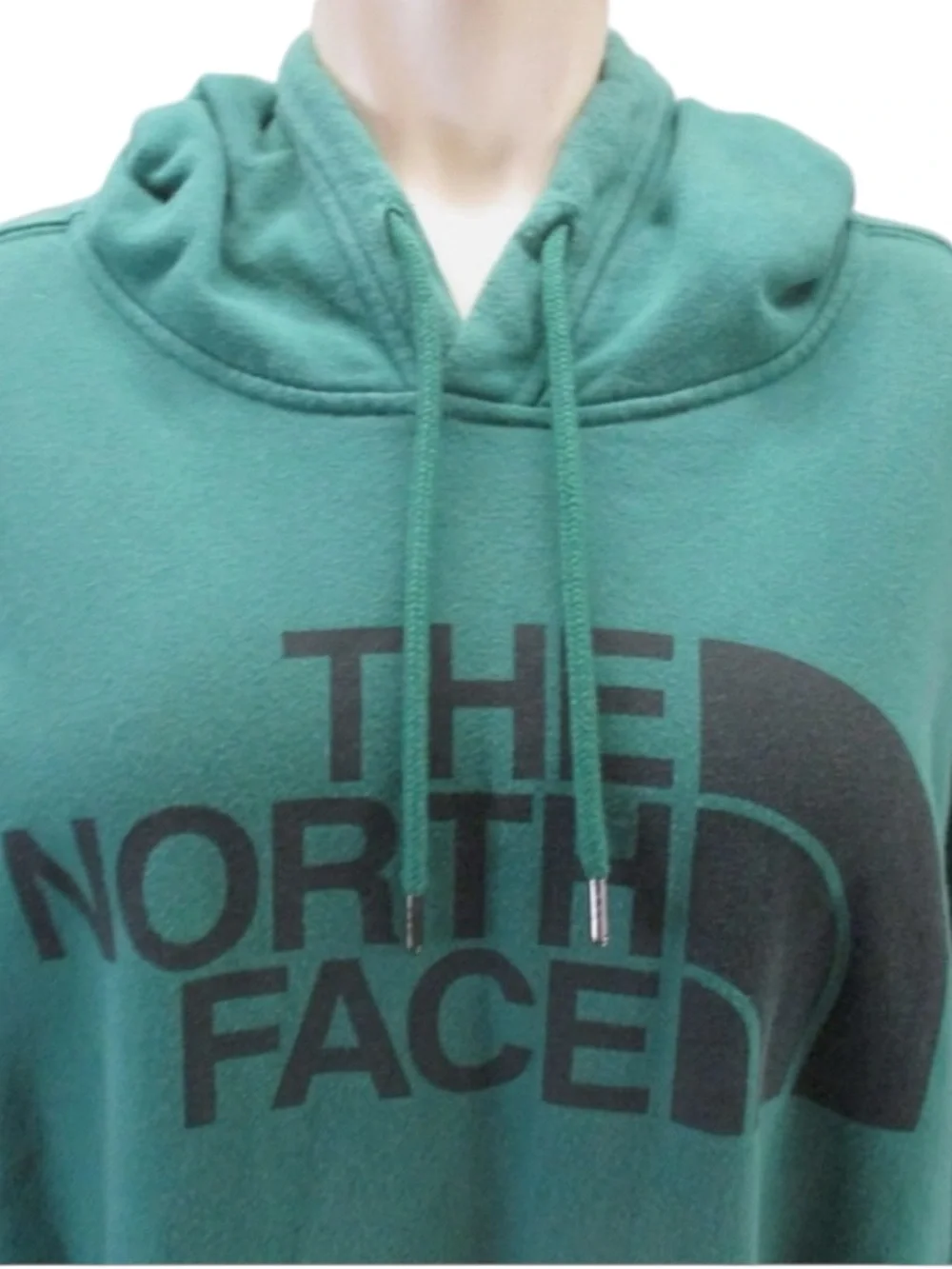 THE NORTH FACE Men’s Teal Green Logo Pullover Hoodie Size Large — SUPER COMFY!!!